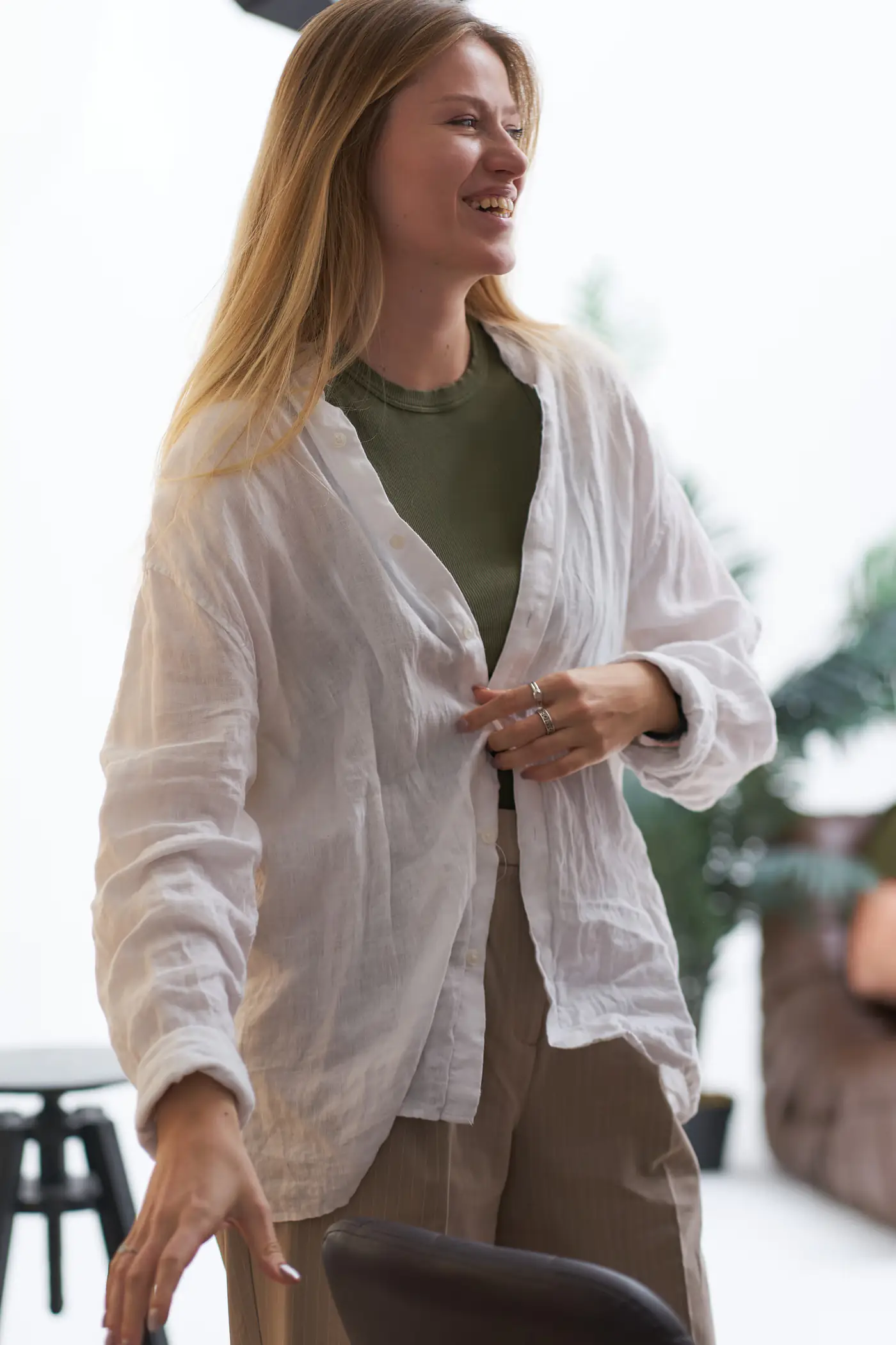 Anastasiia Khrapal, the web developer and UX/UI designer behind Siialoom